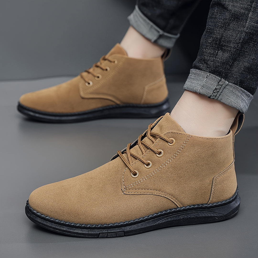 Low Top Lace-Up Boots