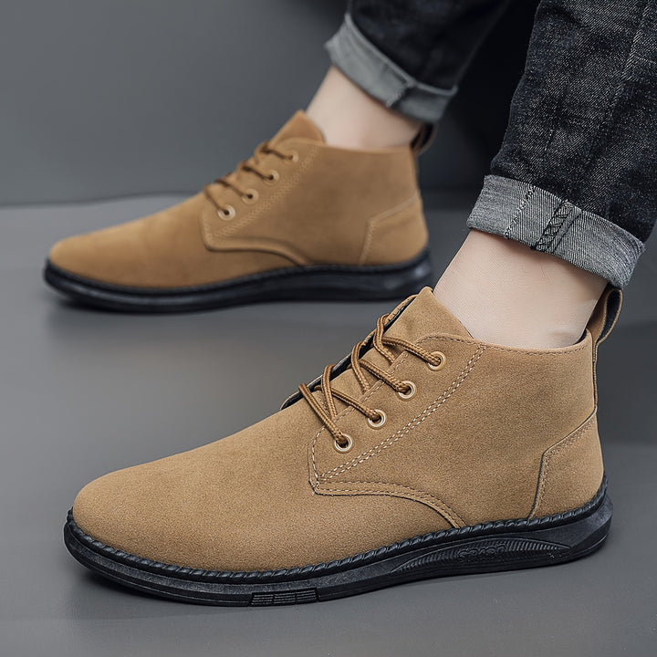 Low Top Lace-Up Boots