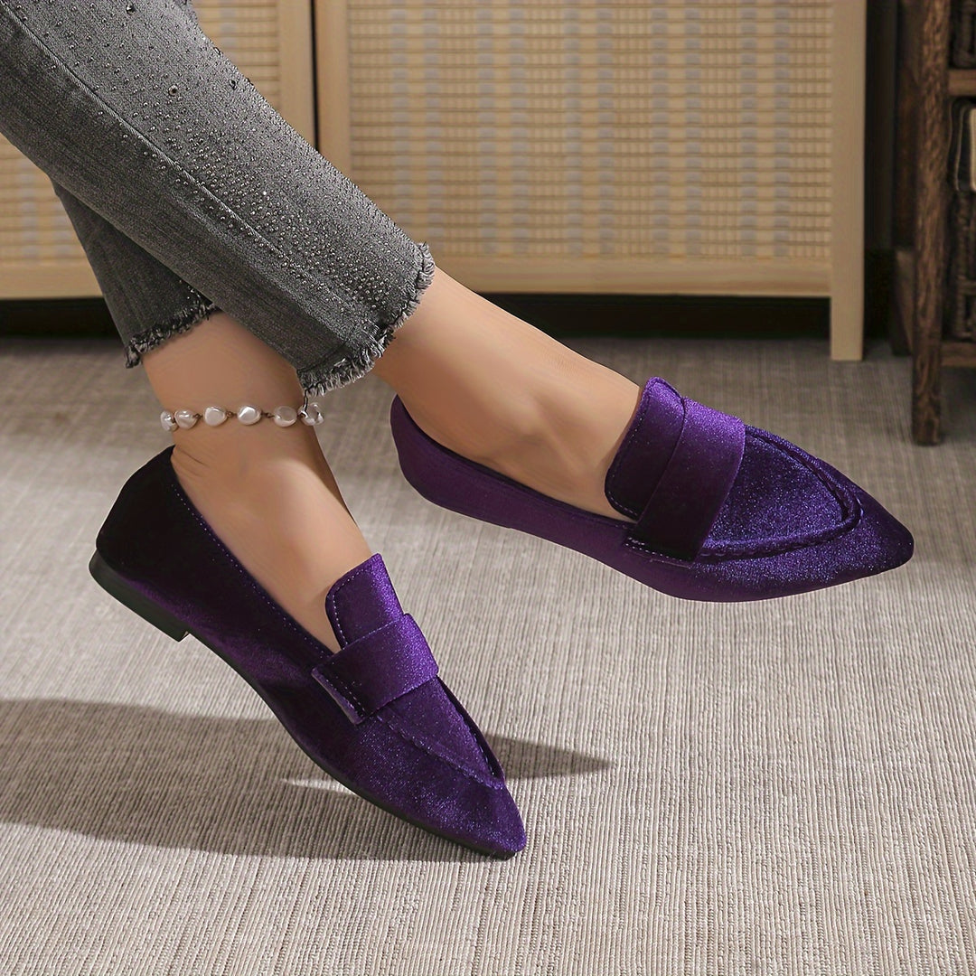 Women's Velvet Style Shoes