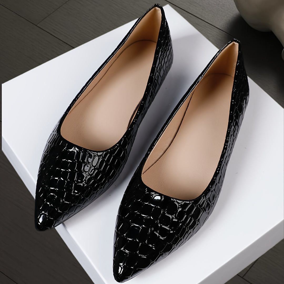 Slip-On Pointed Toe Flats