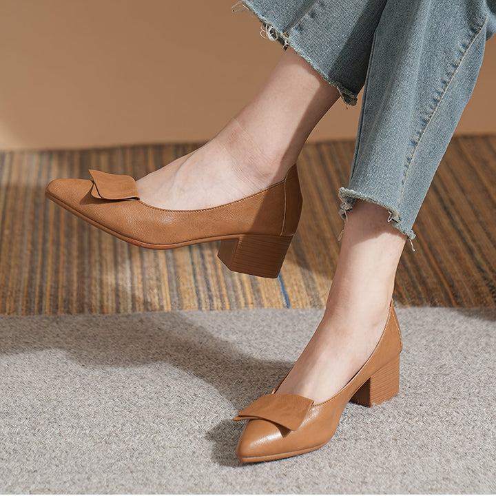 Retro High-Heel Shoes