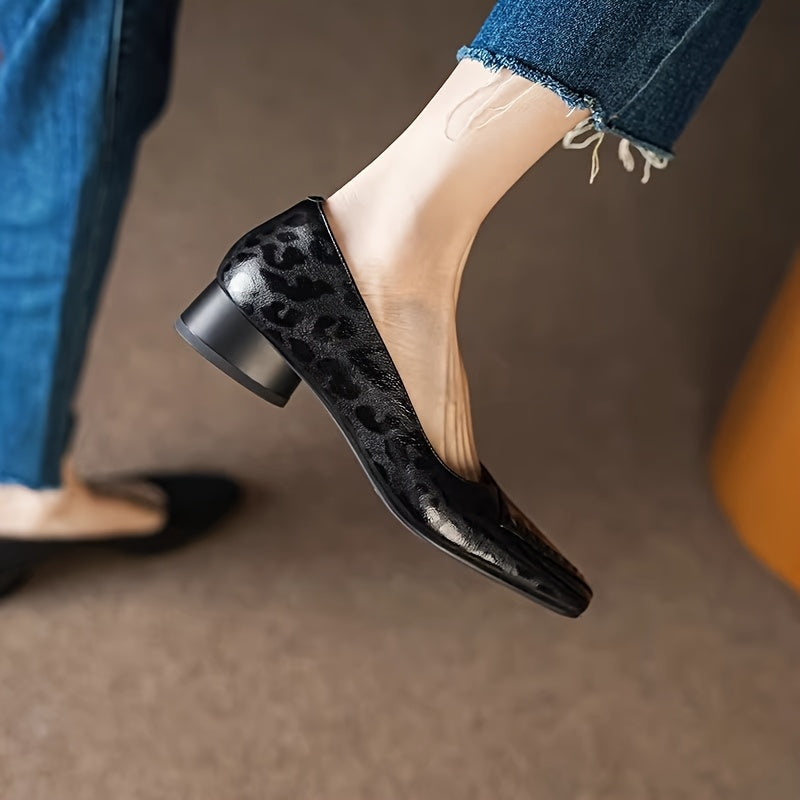 Women's Chunky Low Heels