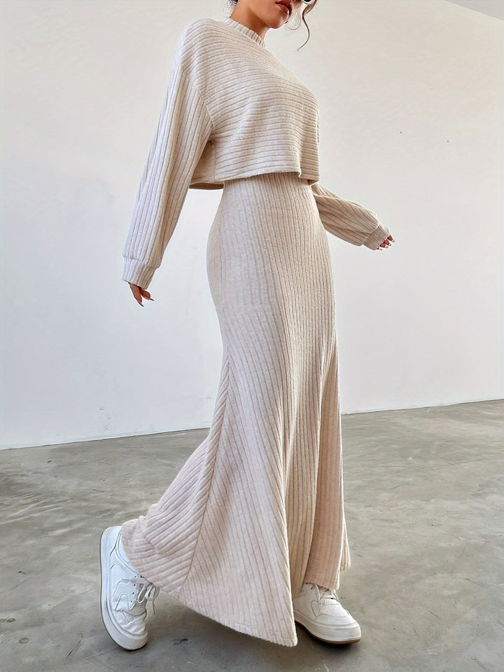Knitted Two-piece Set