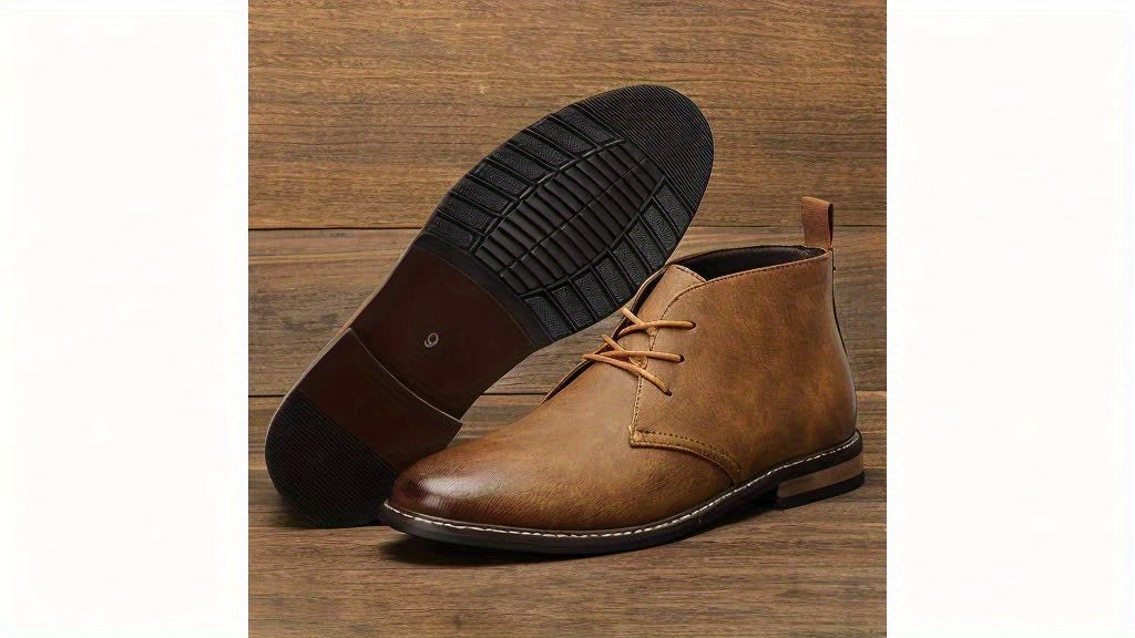 Vintage Solid Colour Ankle Boots