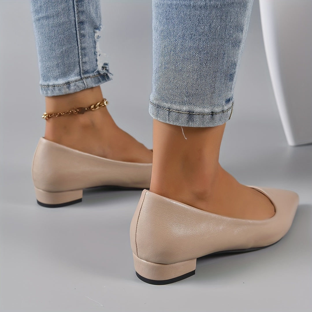 Classic Pointed Toe Flats