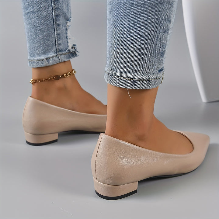 Classic Pointed Toe Flats