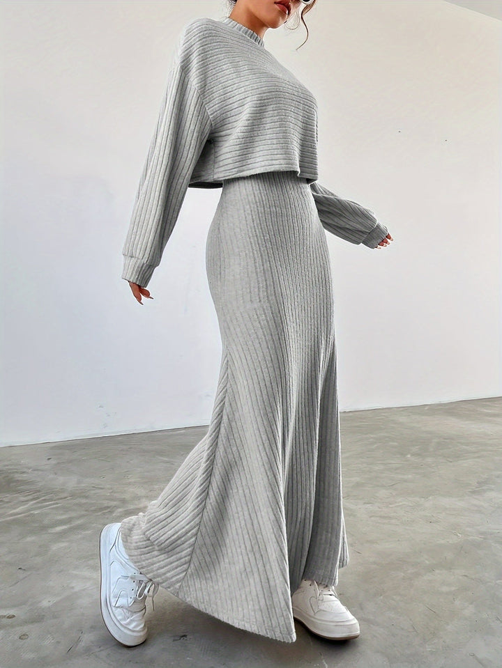 Knitted Two-piece Set