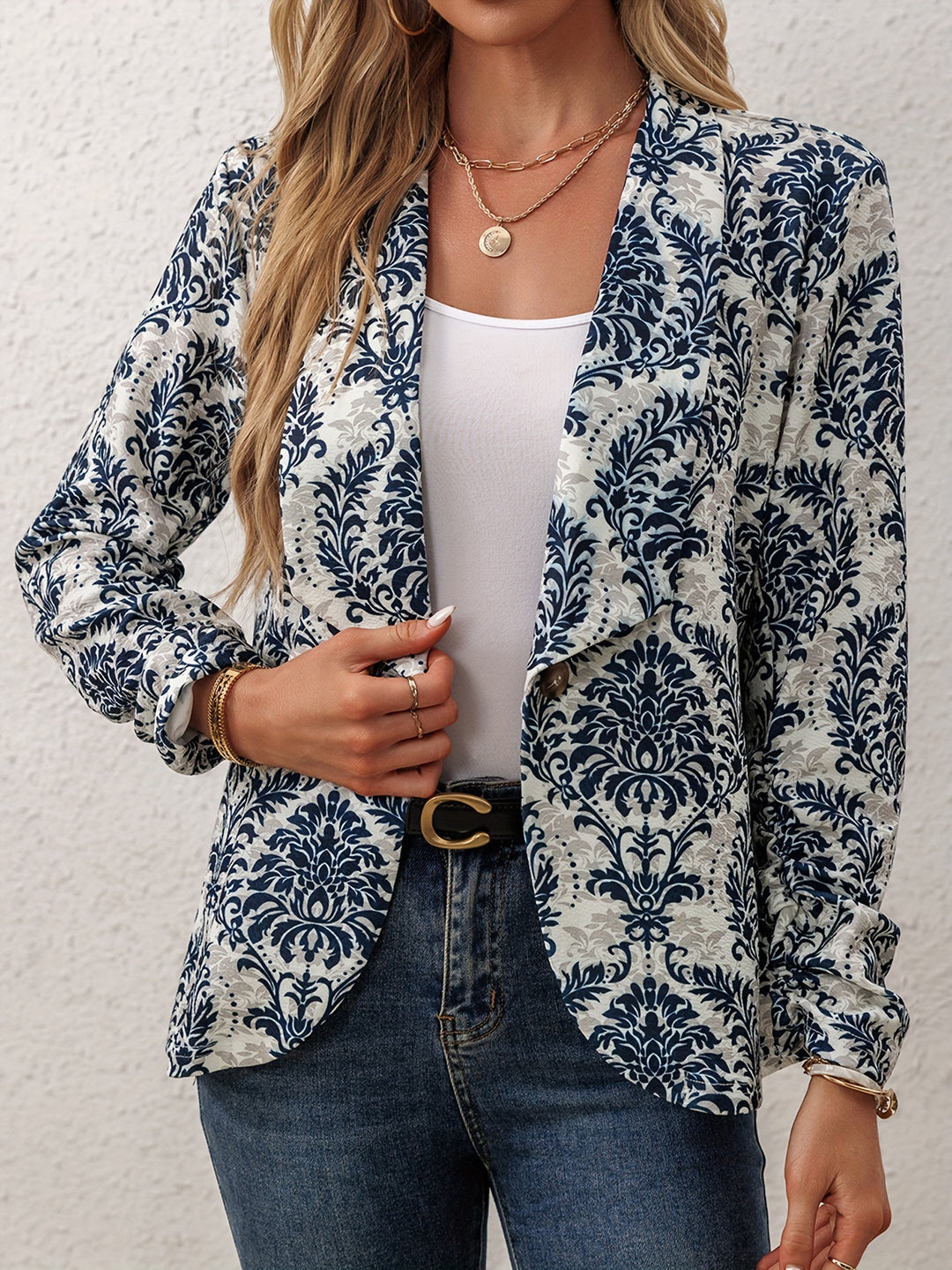 Floral Blazer