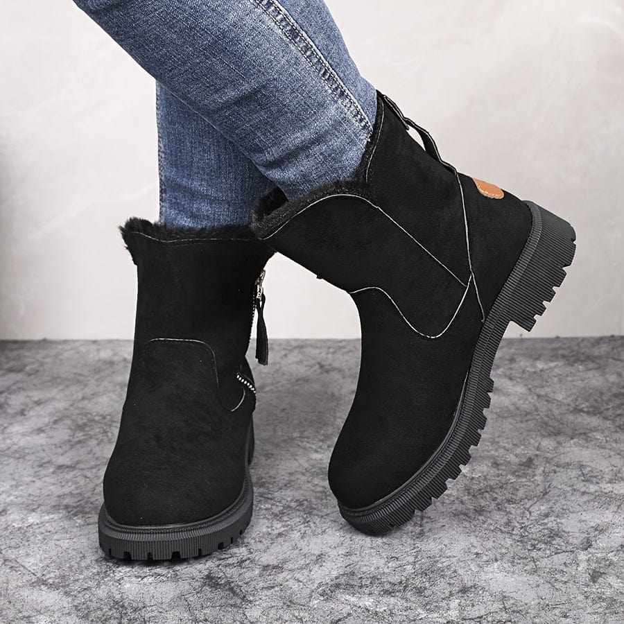 Mid Calf Winter Boots