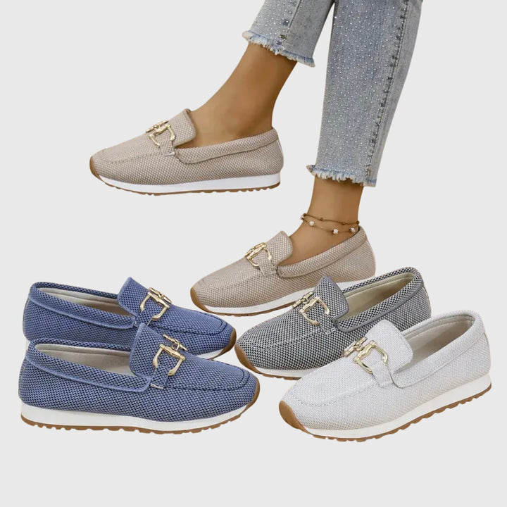 Soft Buckle Loafers