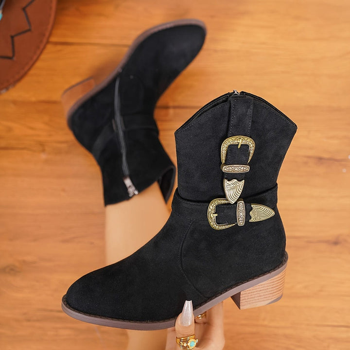 Buckle Ankle Boots