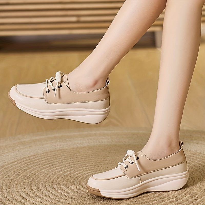 Slip-On Loafers with Thick Sole