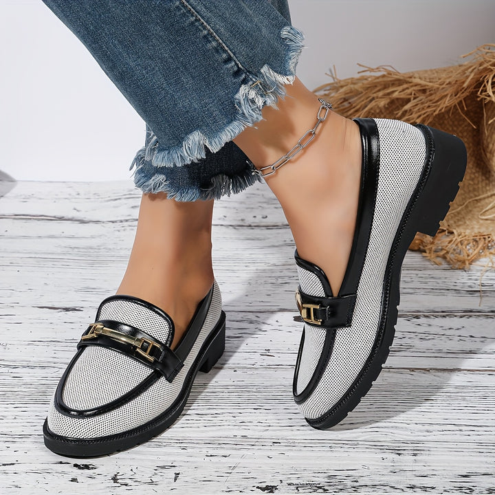 British Retro Slip-On Loafers