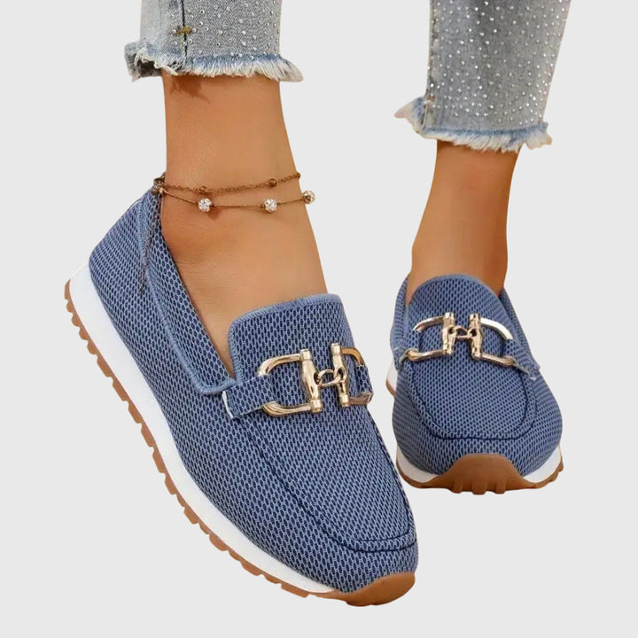 Soft Buckle Loafers