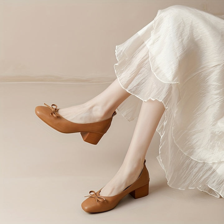 Bowknot High Heel Pumps