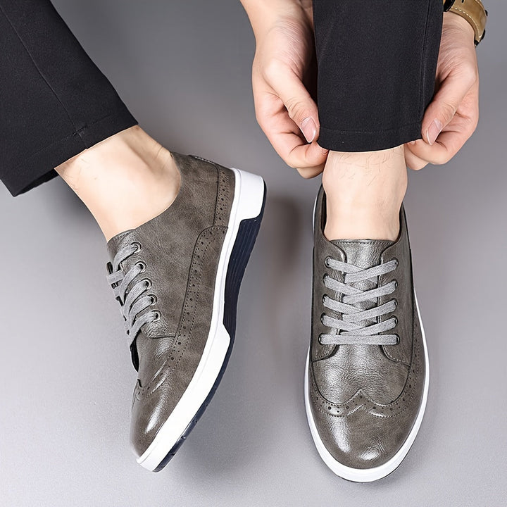 Men's Retro British Style Casual Sneakers