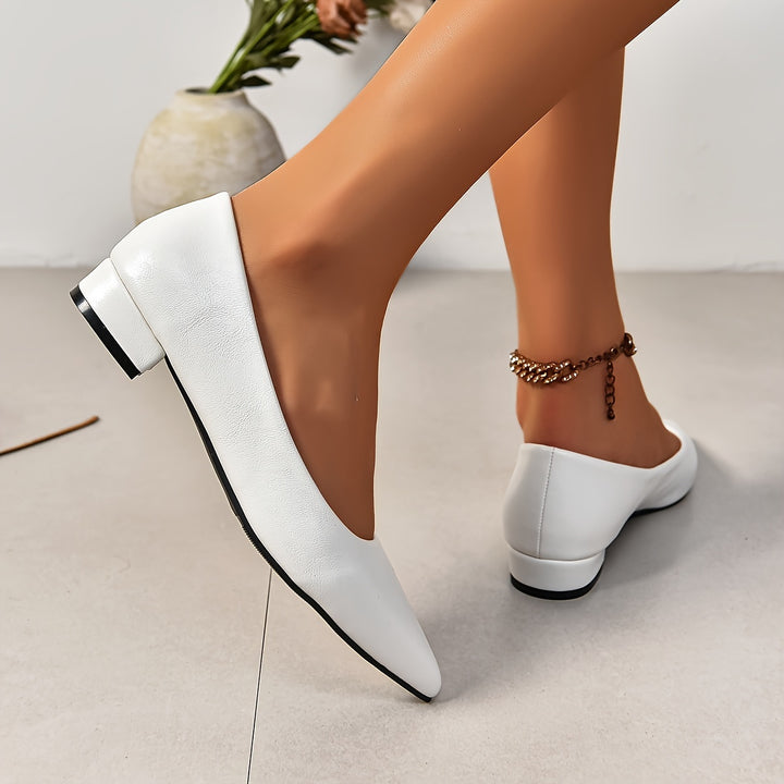Classic Pointed Toe Flats