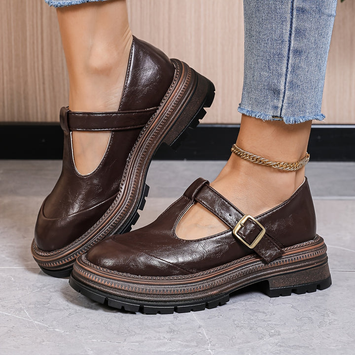 Women's Mary Jane Round Toe Shoes