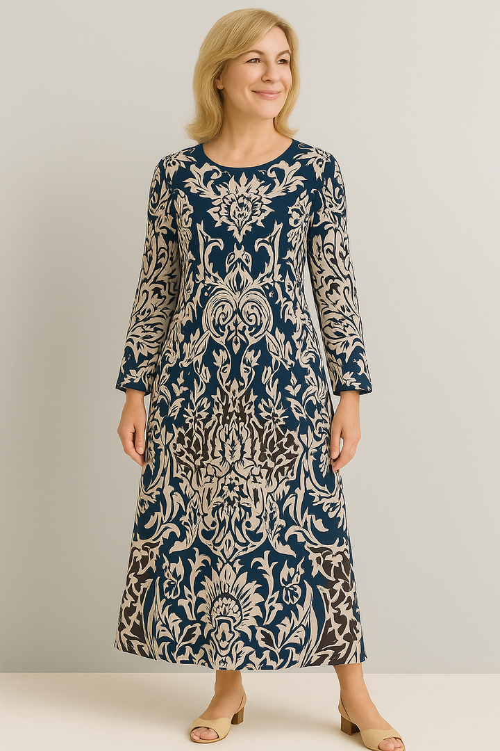 Vintage Long Sleeve Dress