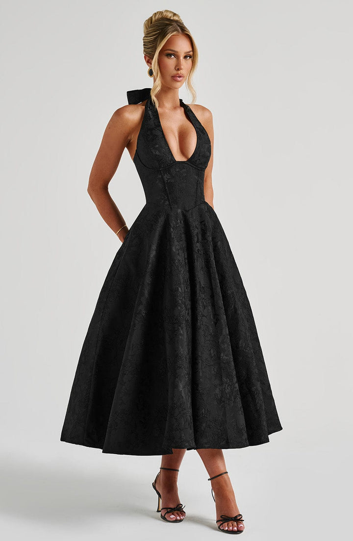 Off Shoulder Maxi Dress