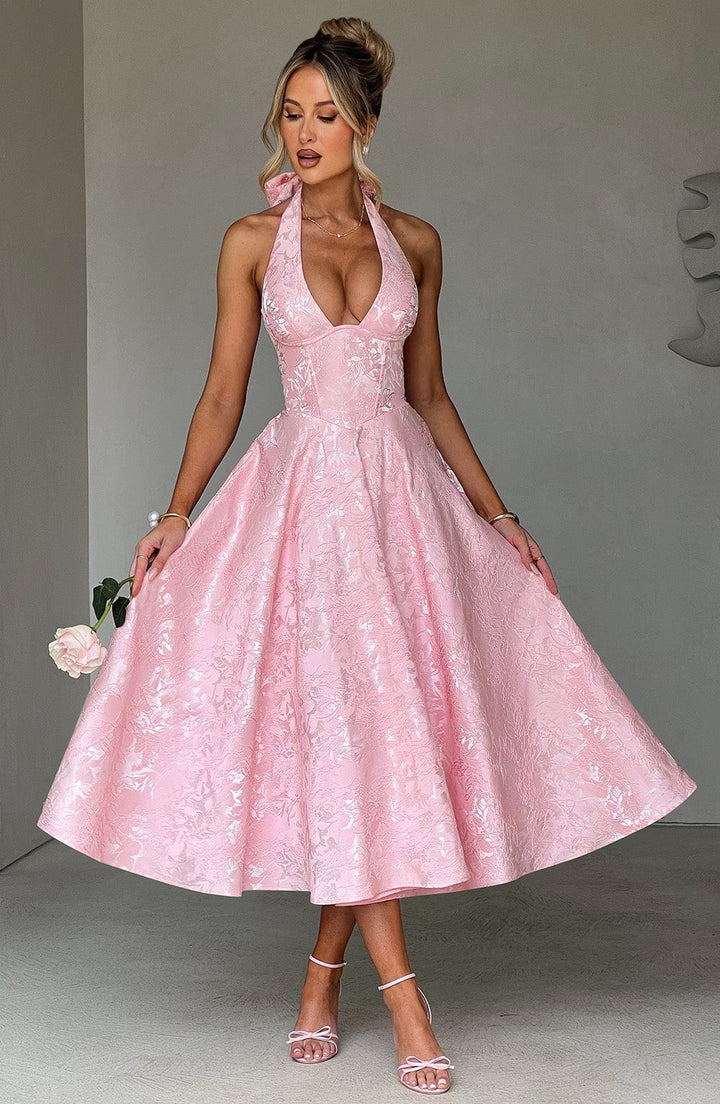 Off Shoulder Maxi Dress