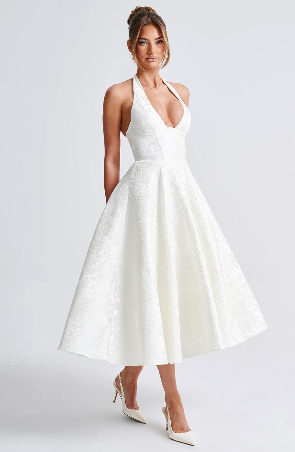Off Shoulder Maxi Dress