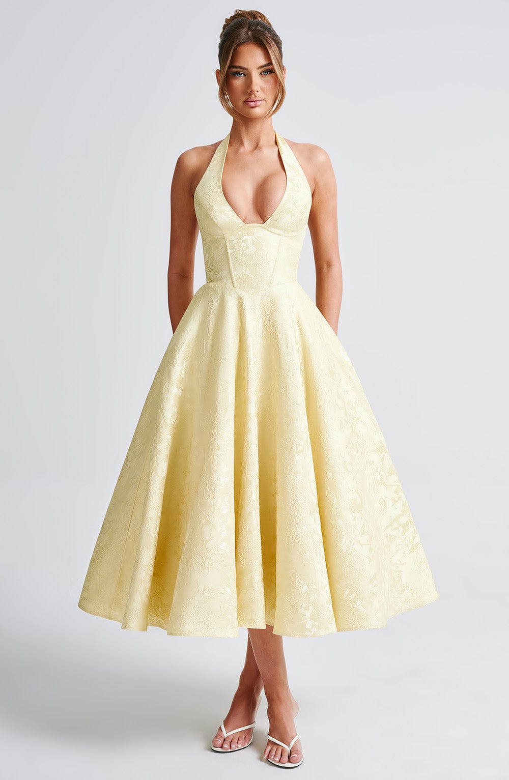 Off Shoulder Maxi Dress