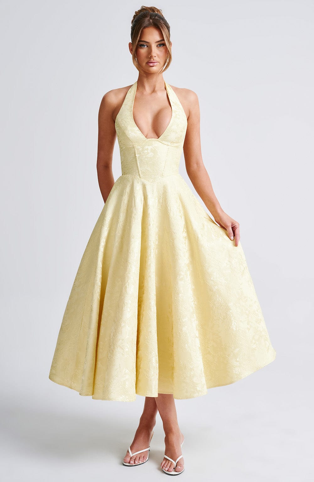 Off Shoulder Maxi Dress