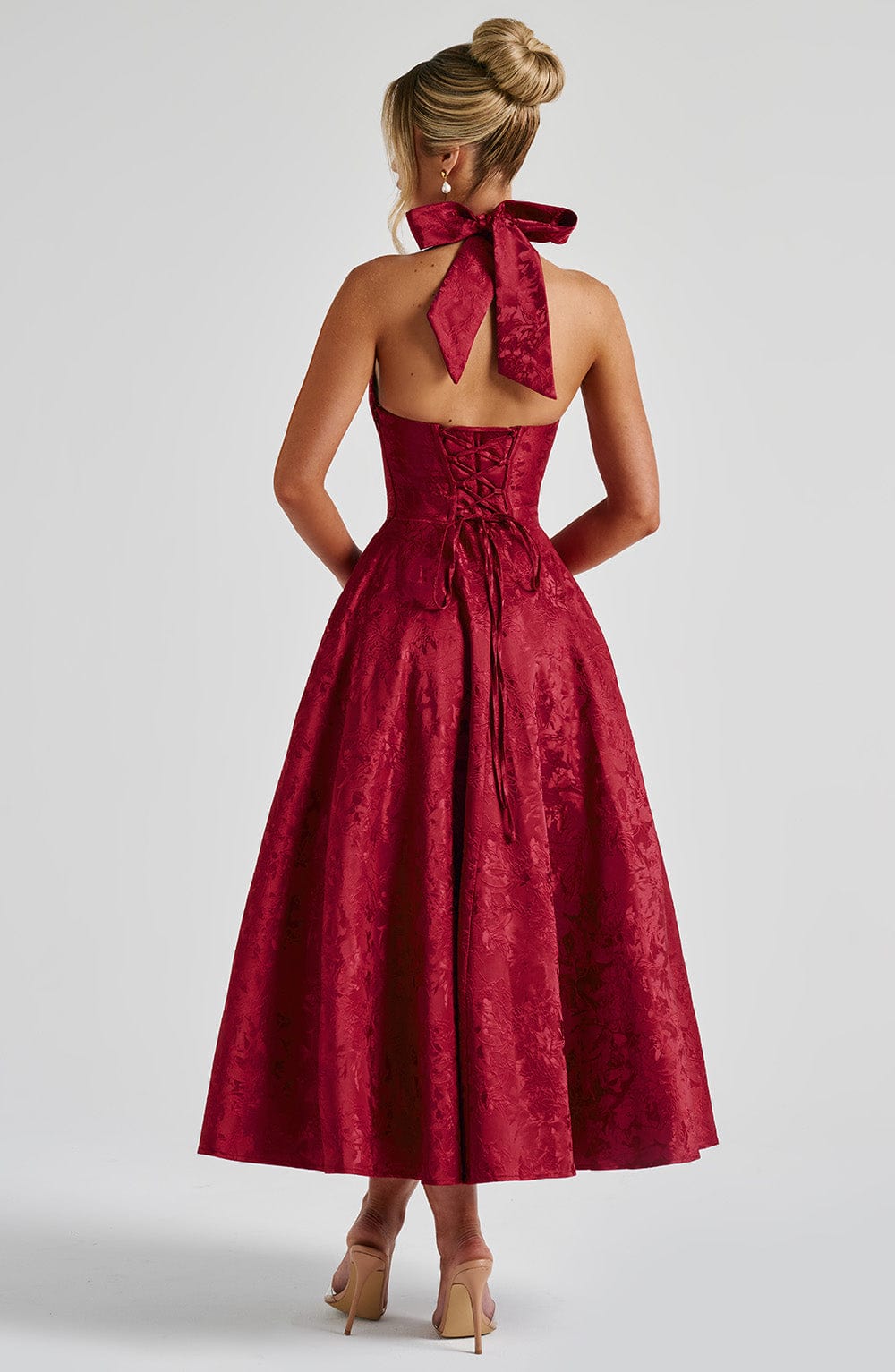 Off Shoulder Maxi Dress