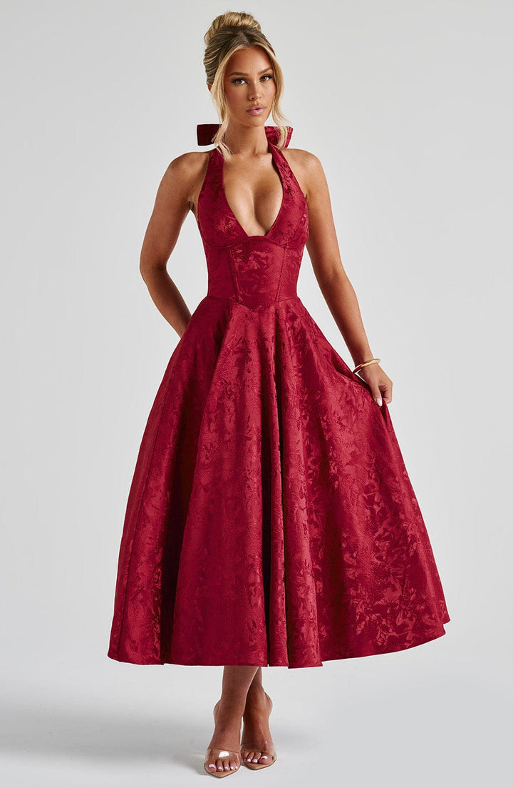 Off Shoulder Maxi Dress