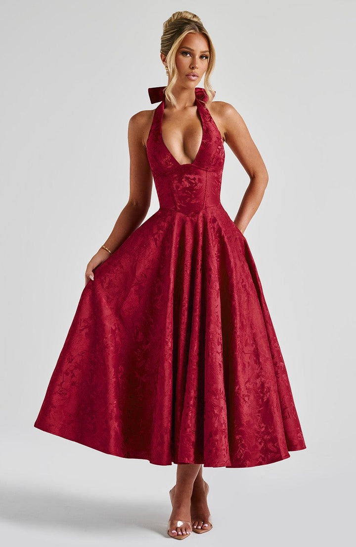 Off Shoulder Maxi Dress
