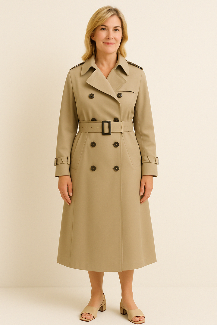 Double Breast Trench Coat