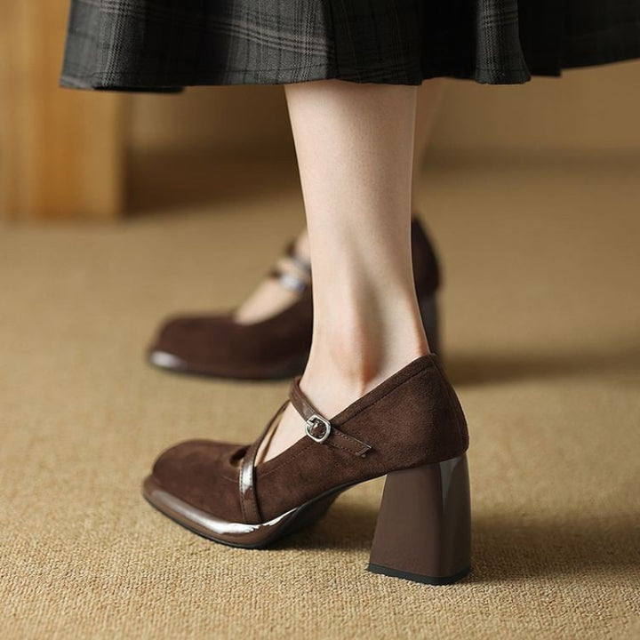 Chunky Platform Heels