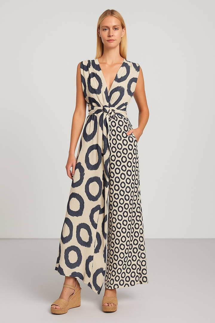 V-neck Boho Set