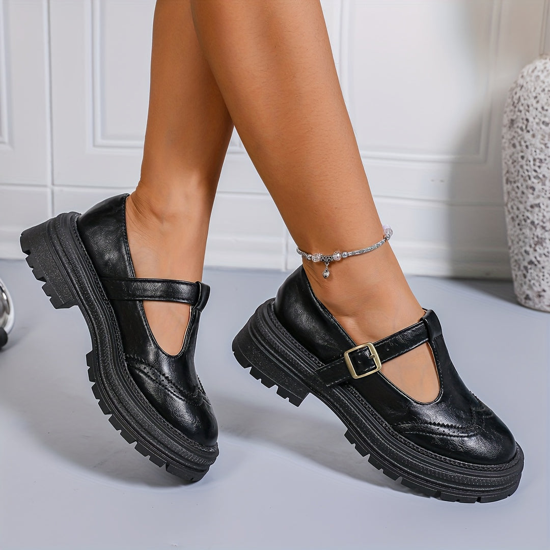 Women's Mary Jane Round Toe Shoes
