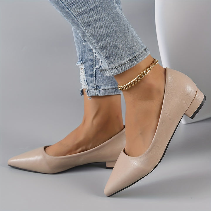 Classic Pointed Toe Flats