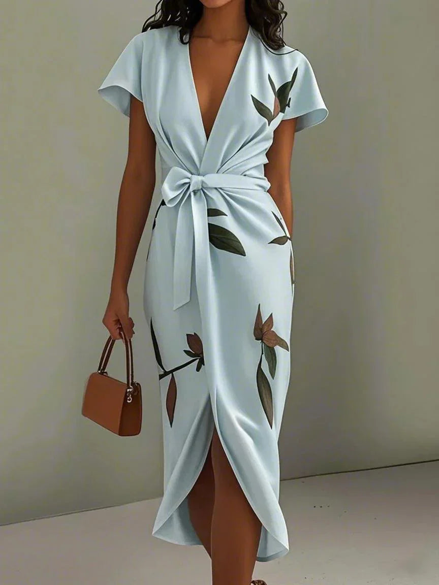 Elegant Light Wrap Dress