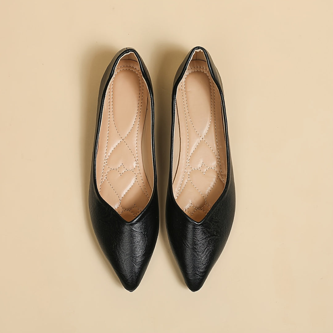 Classic Pointed Toe Ballet Flats