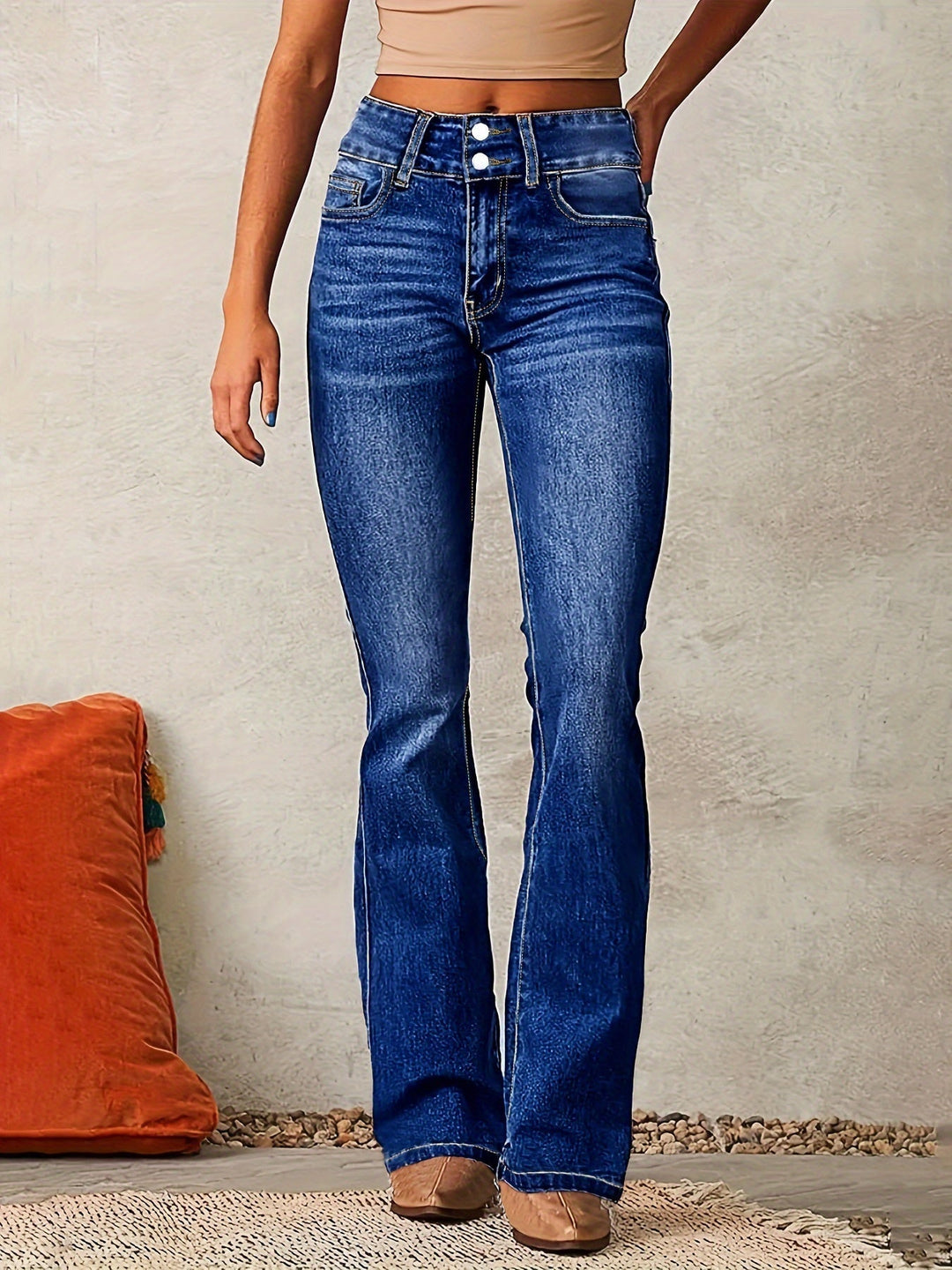Relaxed Denim Jeans