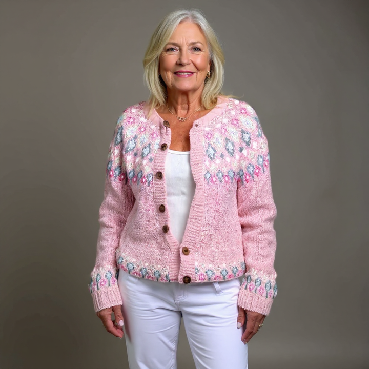 Pink Cozy Cardigan