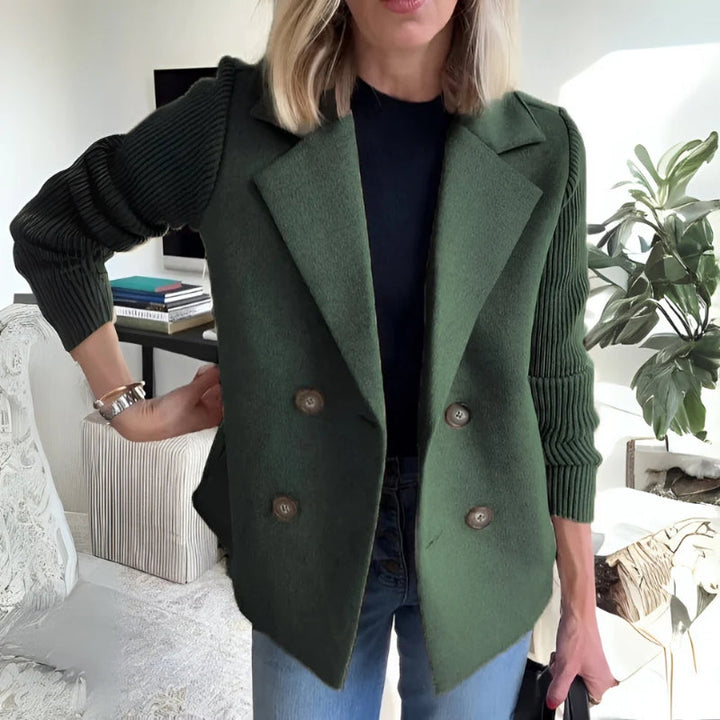 Double Breasted Blazer Coat