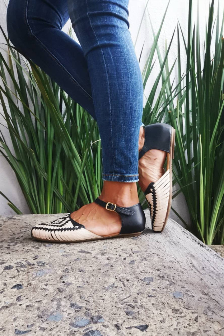 Boho Closed Toe Sandals