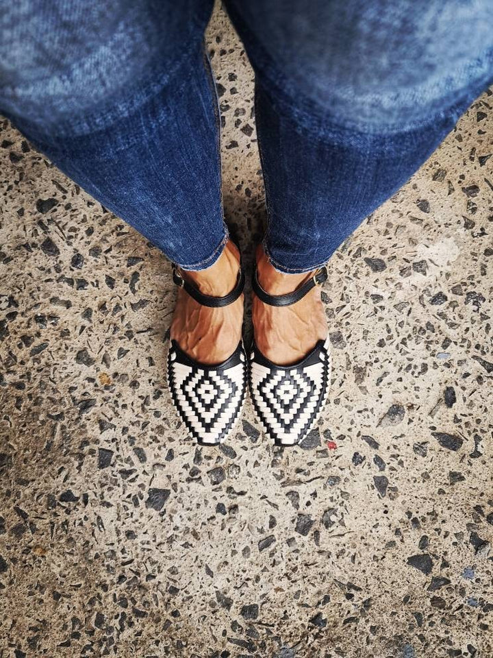 Boho Closed Toe Sandals