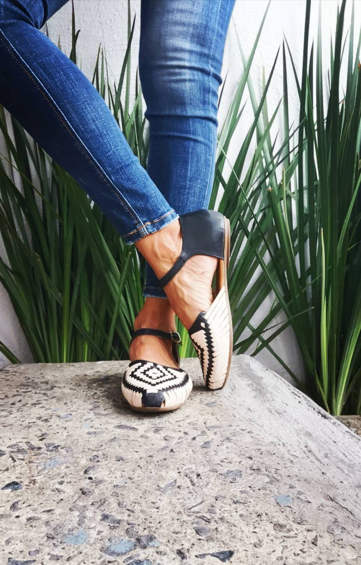 Boho Closed Toe Sandals