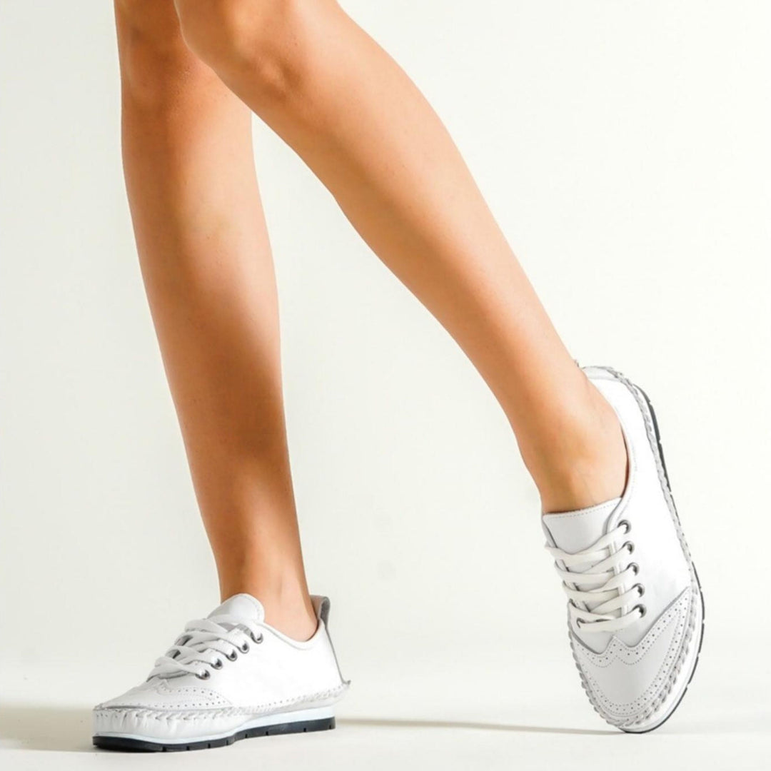 Lace Up Brogue Style Shoes