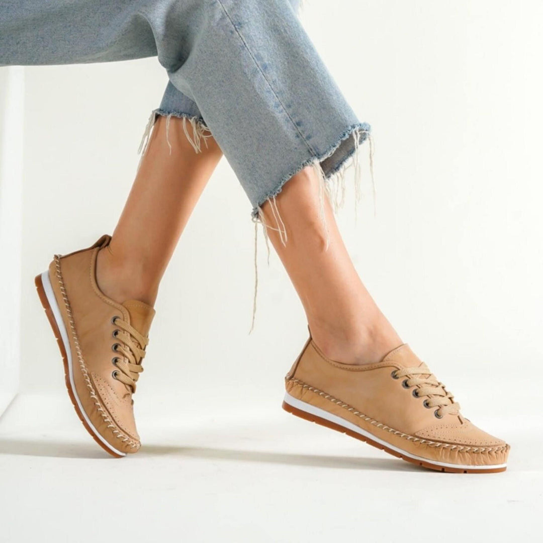 Lace Up Brogue Style Shoes
