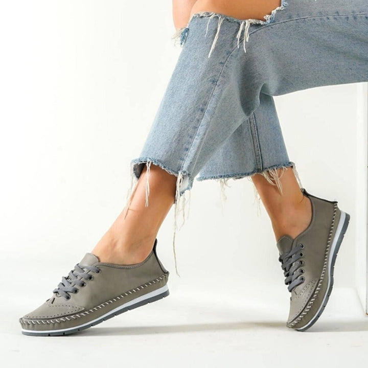 Lace Up Brogue Style Shoes