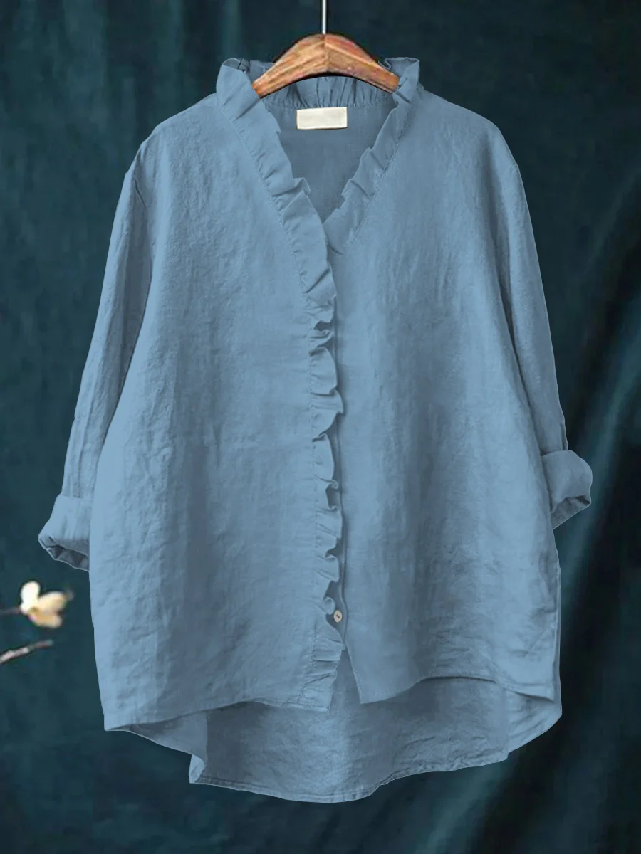 Ruffled Shirt for Women
