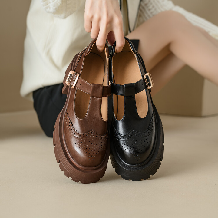 Round Toe Retro Sandals
