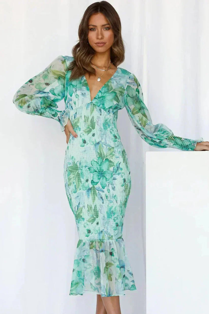 Floral Mint Dress